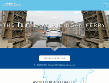 Tablet Screenshot of lake-express.com